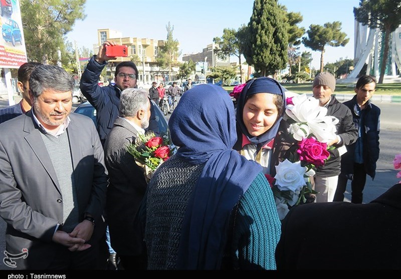 استقبال مدال آوران پاراآسیایی در دامغان