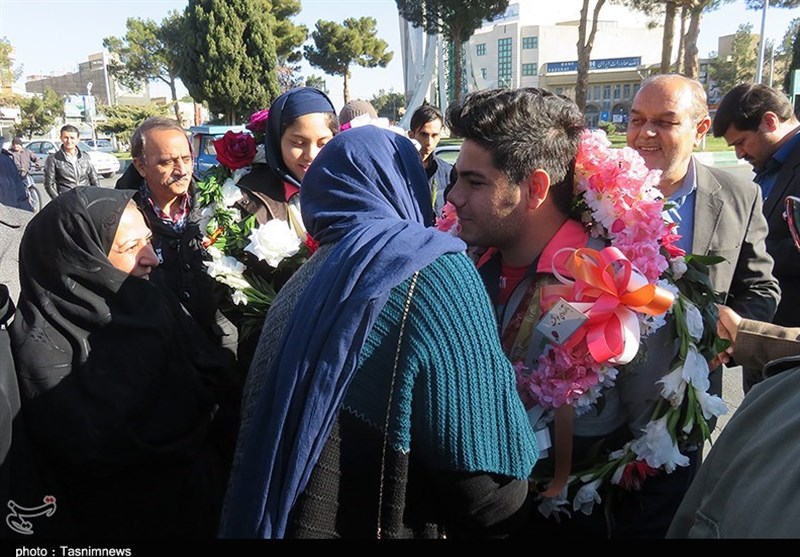 استقبال مدال آوران پاراآسیایی در دامغان