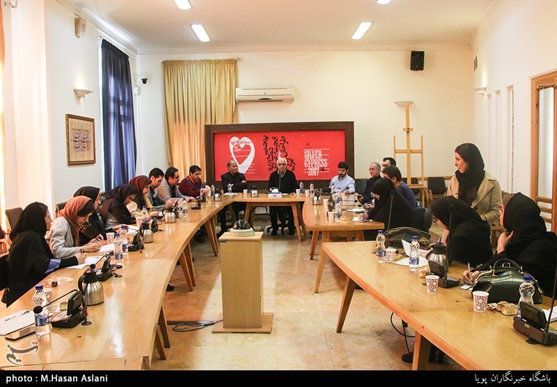 نشست خبری نمایشگاه سرو نقره ای