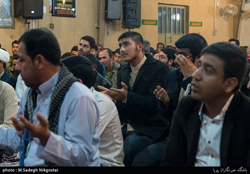 گرامیداشت 55 شهید تازه تفحص شده در معراج الشهدای اهواز