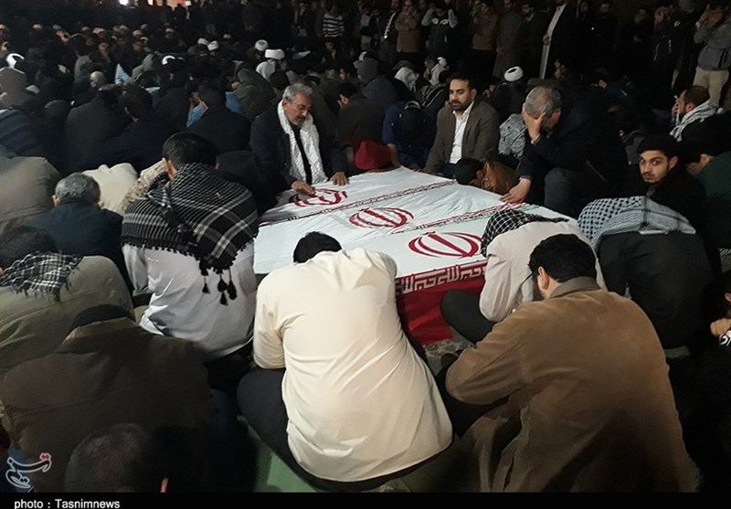 استقبال از 55 شهید تازه تفحص شده دفاع مقدس در معراج شهدای اهواز