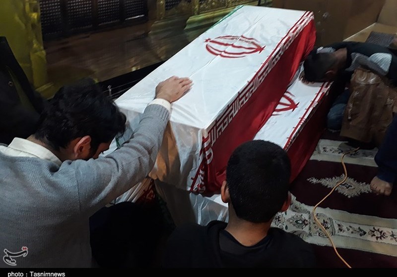 استقبال از 55 شهید تازه تفحص شده دفاع مقدس در معراج شهدای اهواز