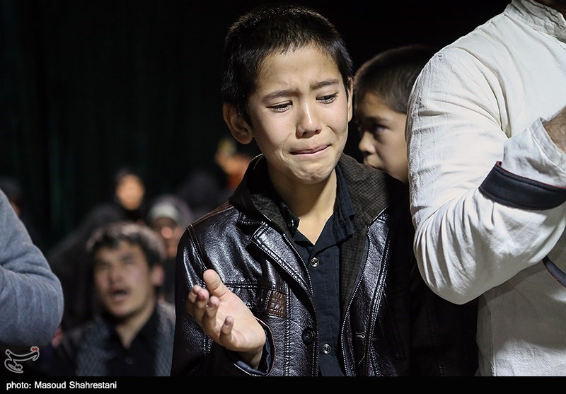 مراسم وداع با پیکر شهید مدافع حرم محمداکرم ابراهیمی