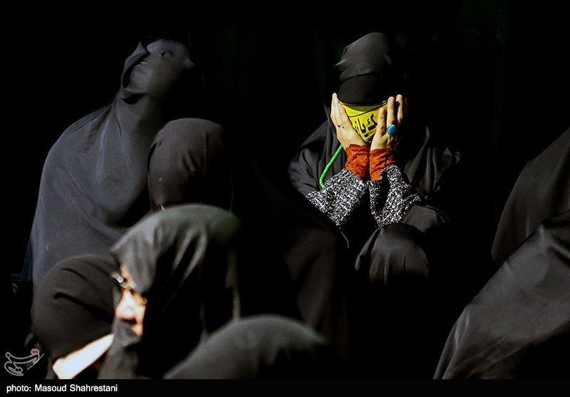 مراسم وداع با پیکر شهید مدافع حرم محمداکرم ابراهیمی