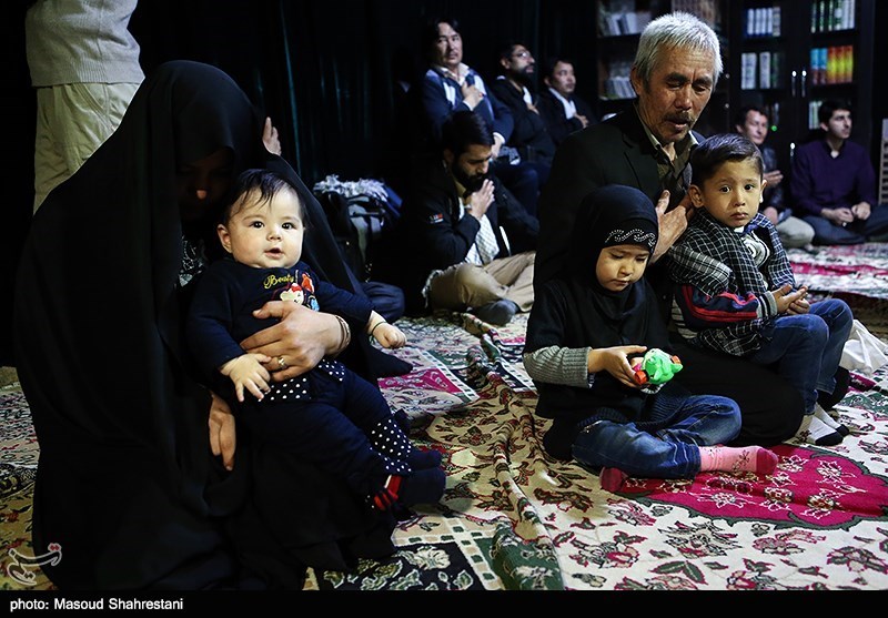 مراسم وداع با پیکر شهید مدافع حرم محمداکرم ابراهیمی