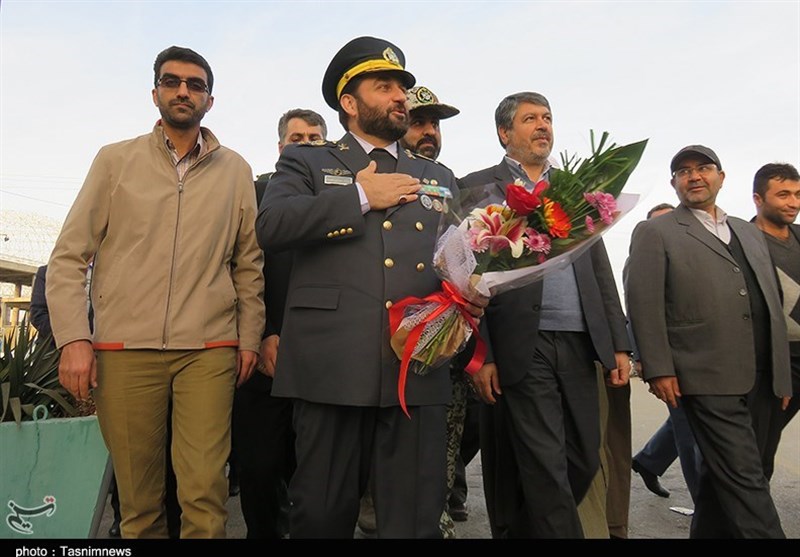 ادای احترام امیر فرزاد اسماعیلی به 630 شهید والامقام دامغان