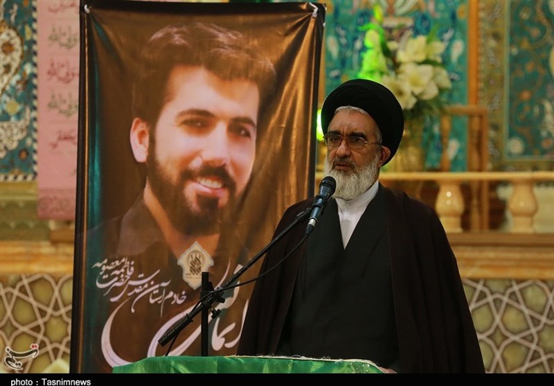 خطبه خوانی حرم حضرت معصومه(س)