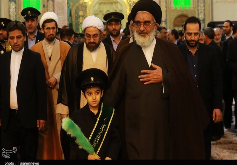 خطبه خوانی حرم حضرت معصومه(س)