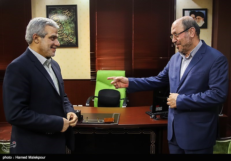 حضور سردار حسین دهقان در خبرگزاری تسنیم