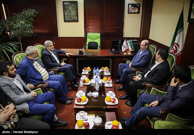 حضور سردار حسین دهقان در خبرگزاری تسنیم