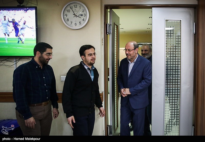 حضور سردار حسین دهقان در خبرگزاری تسنیم