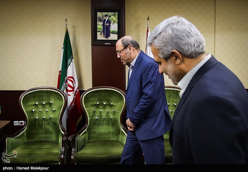 حضور سردار حسین دهقان در خبرگزاری تسنیم