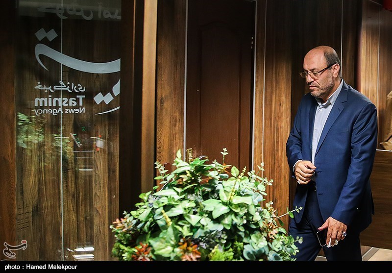 حضور سردار حسین دهقان در خبرگزاری تسنیم