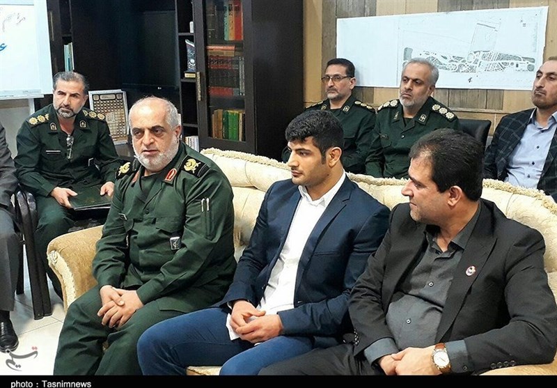 علیرضا کریمی در دیدار با سردار عبدالله پور