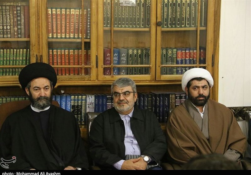 دیدار اعضای ستاد پشتیبانی جبهه مقاومت در استان اردبیل با آیت الله سید حسن عاملی