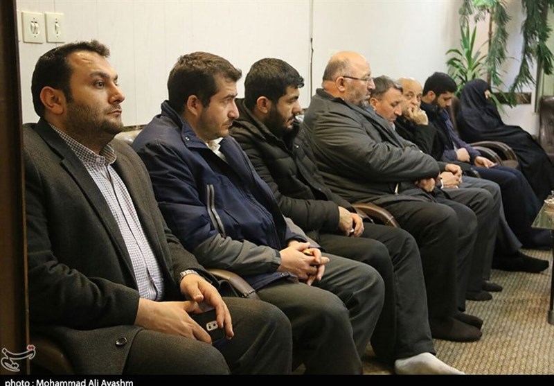 دیدار اعضای ستاد پشتیبانی جبهه مقاومت در استان اردبیل با آیت الله سید حسن عاملی