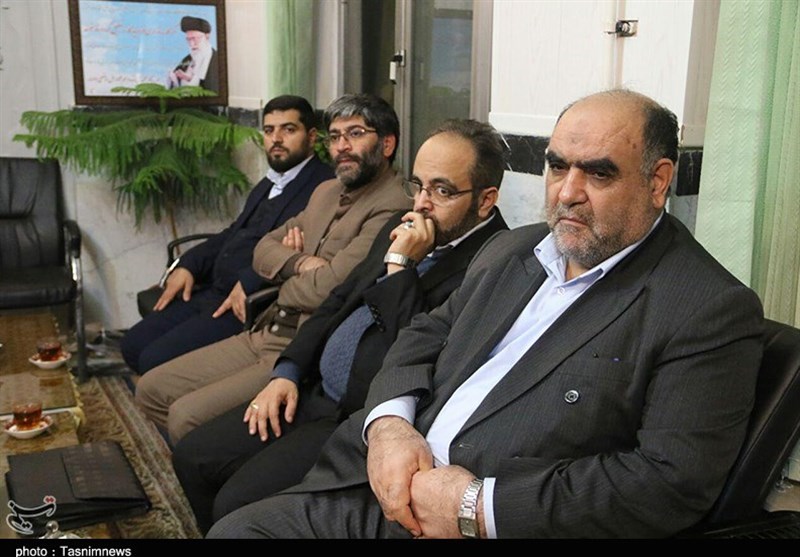 دیدار اعضای ستاد پشتیبانی جبهه مقاومت در اردبیل با آیت‌الله عاملی به روایت تصویر