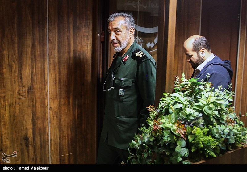 حضور فرمانده سپاه حفاظت هواپیمایی در خبرگزاری تسنیم