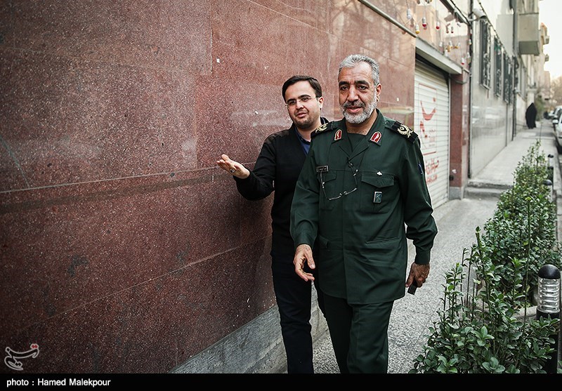 حضور فرمانده سپاه حفاظت هواپیمایی در خبرگزاری تسنیم