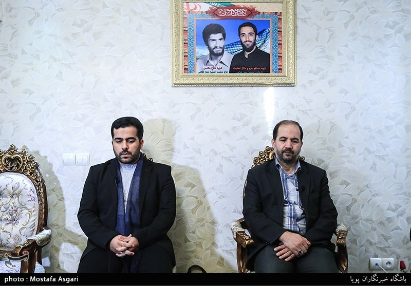 دیدار جامعه قرآنی با خانواده شهید مدافع حرم حسین معز غلامی