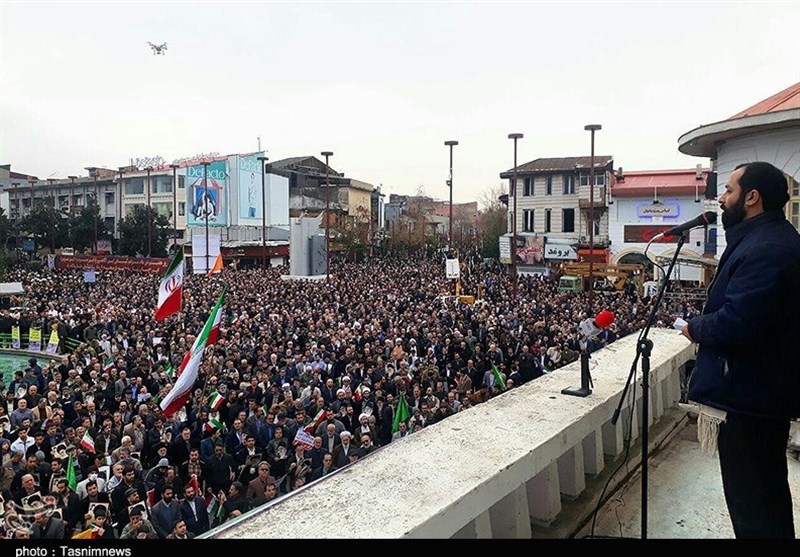 مراسم 9 دی در رشت