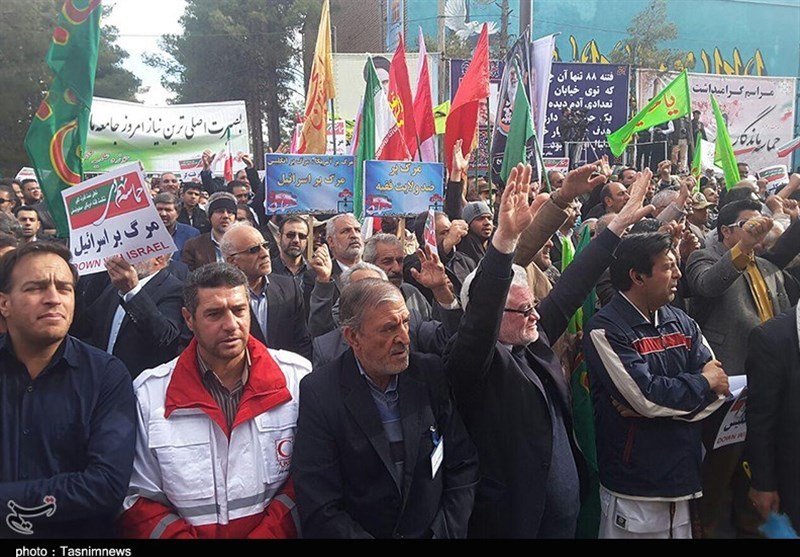 حضور پر شور  مردم کرمان در یوم الله 9 دی