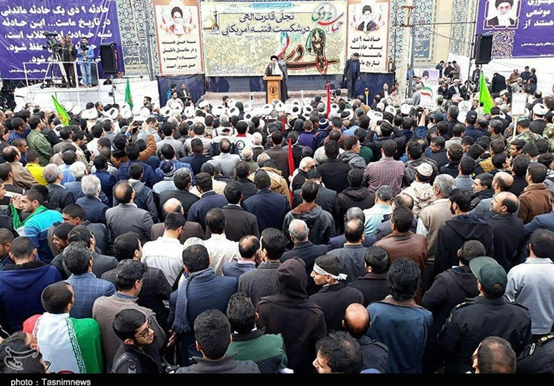 حضور پر شور  مردم کرمان در یوم الله 9 دی