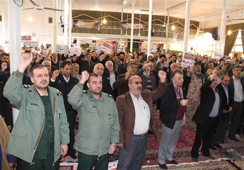 تجمع 9 دی 96 در دامغان