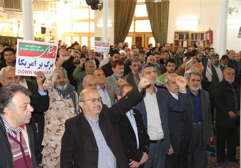 تجمع 9 دی 96 در دامغان