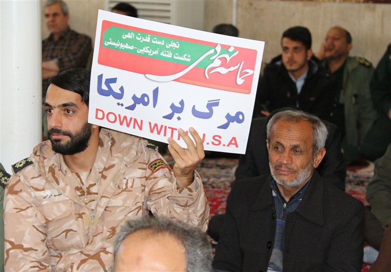 تجمع 9 دی 96 در دامغان