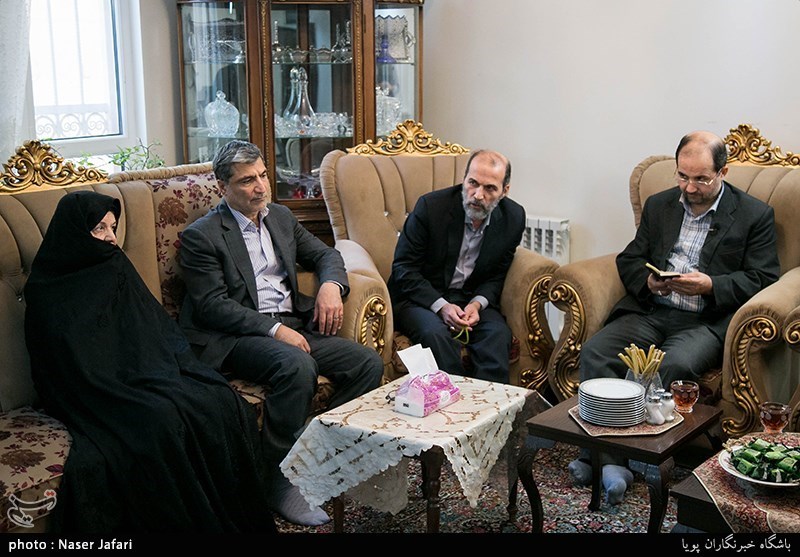 دیدار جامعه قرآنی با خانواده شهید مهدی رجب بیگی