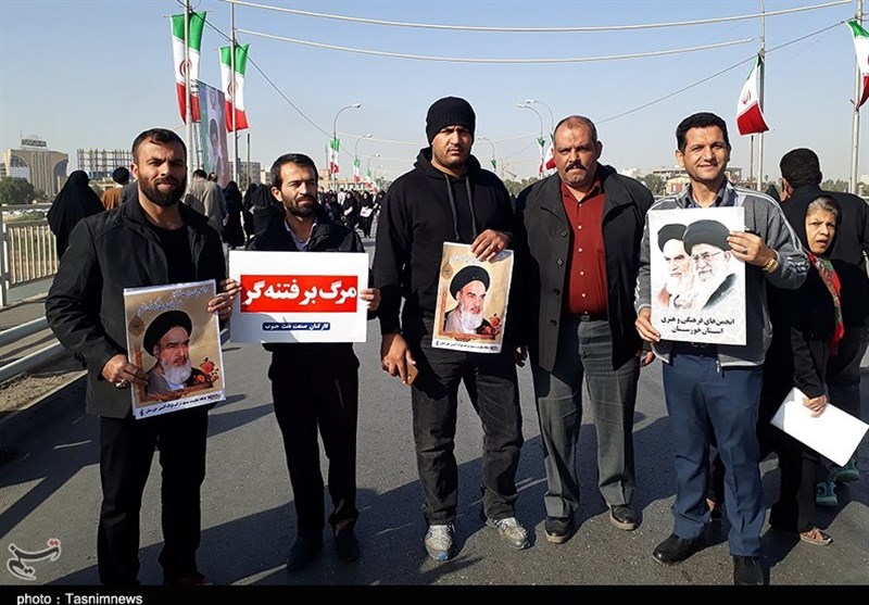 حضور عشایر عرب خوزستان در راهپیمایی شکوه وحدت