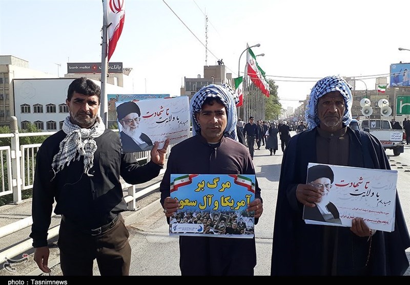 حضور عشایر عرب خوزستان در راهپیمایی شکوه وحدت