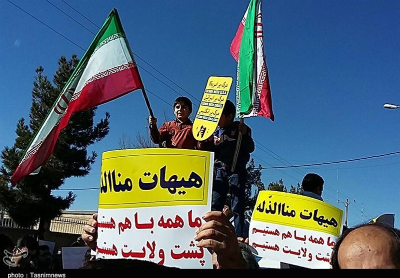 راهپیمایی مردم کرمان در محکومیت اغتشاشات