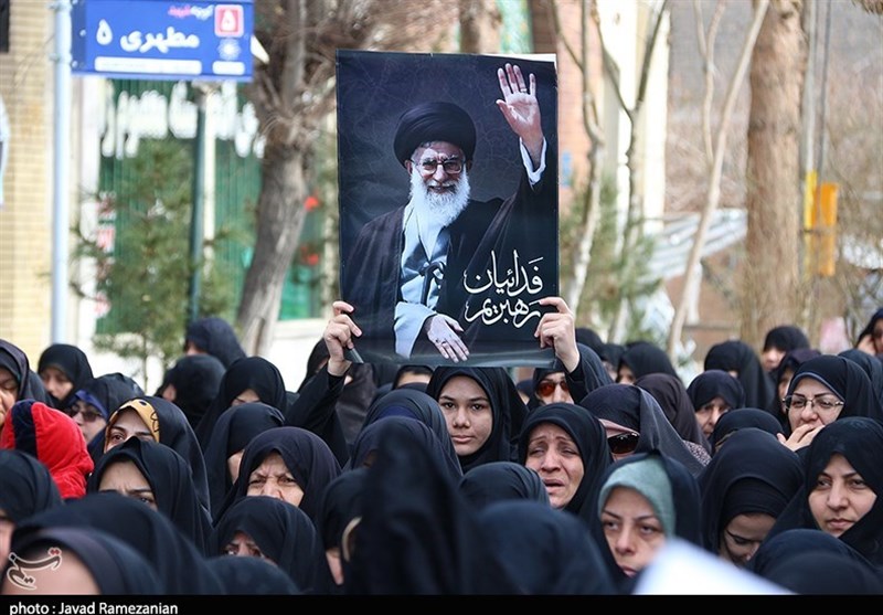 راهپیمایی مردم دامغان در محکومیت اغتشاشات اخیر-15 دی 96