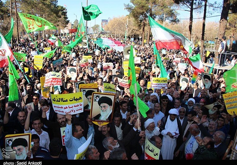 راهپیمایی مردم کرمان در محکومیت اغتشاشات