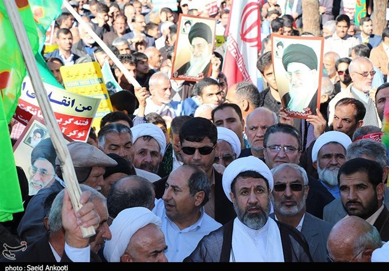 راهپیمایی مردم کرمان در محکومیت اغتشاشات