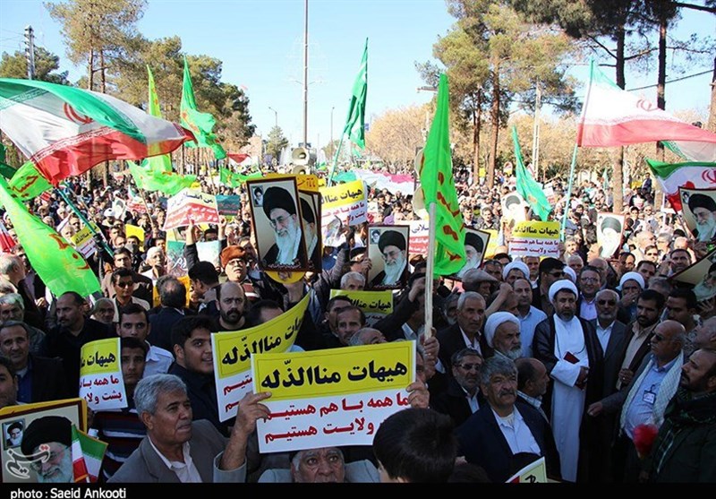 راهپیمایی مردم کرمان در محکومیت اغتشاشات