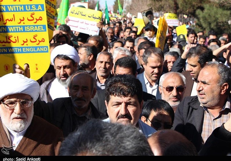 راهپیمایی مردم کرمان در محکومیت اغتشاشات