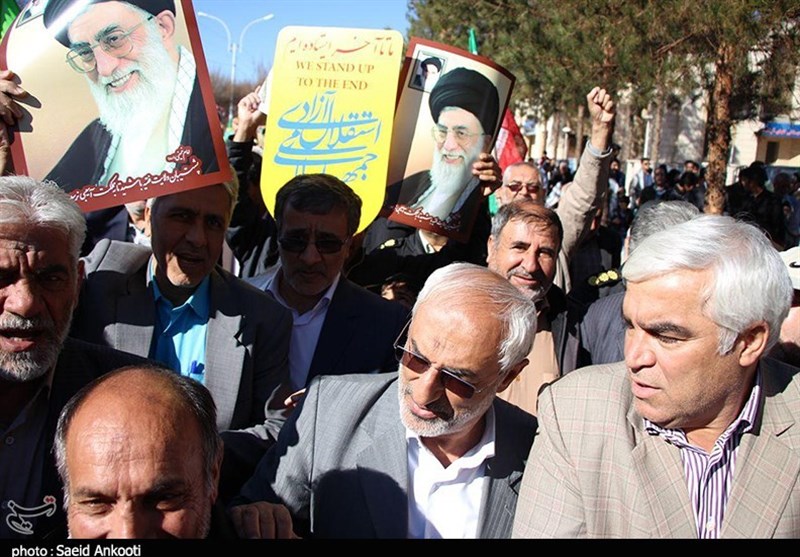 راهپیمایی مردم کرمان در محکومیت اغتشاشات