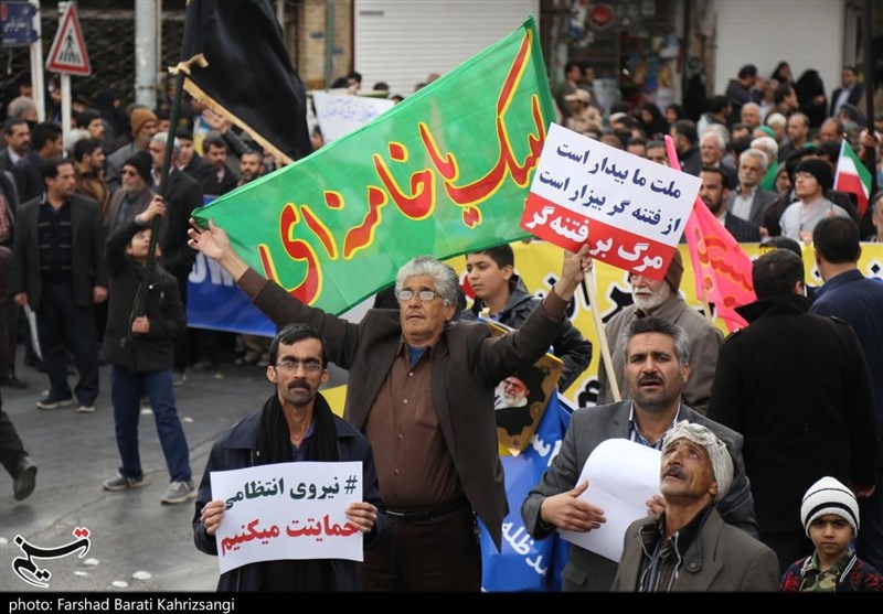 راهپیمایی مردم یزد در محکومیت اغتشاشات اخیر