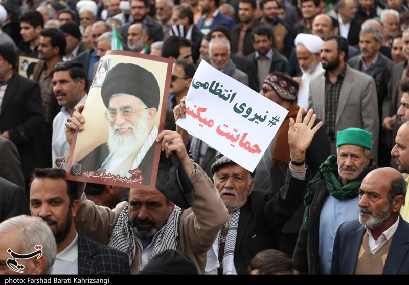 راهپیمایی مردم یزد در محکومیت اغتشاشات اخیر