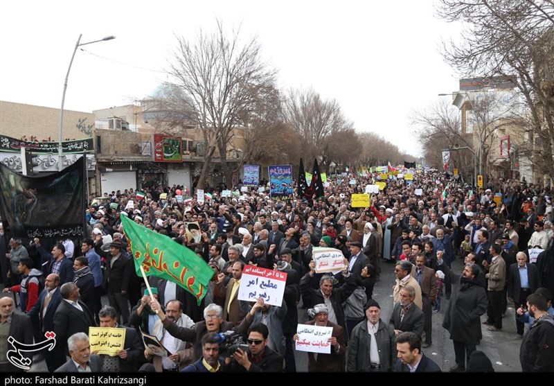 راهپیمایی مردم یزد در محکومیت اغتشاشات اخیر