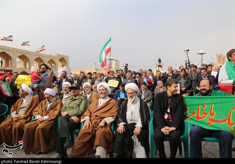 راهپیمایی مردم یزد در محکومیت اغتشاشات اخیر