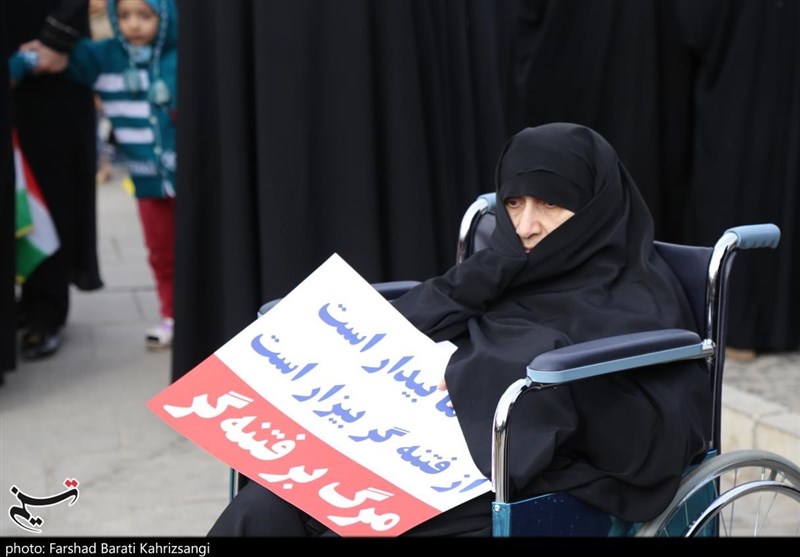 راهپیمایی مردم یزد در محکومیت اغتشاشات اخیر