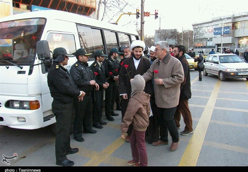 تجلیل مردم از پلیس / اردبیل