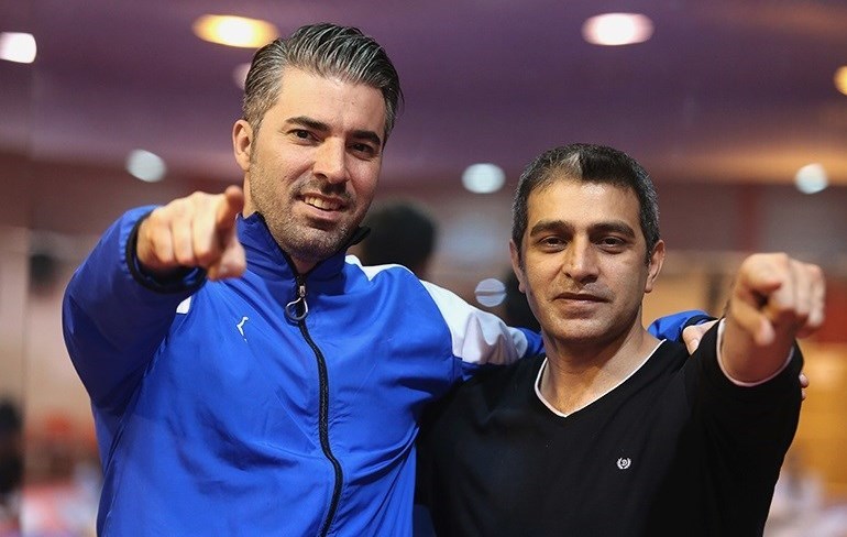 مهدی بی باک , تکواندو ایران , تکواندو , فوتبال ,