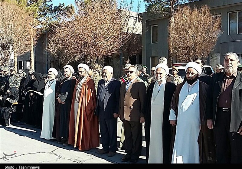 استقبال از پیکر مطهر شهید "محسن گروئیه‌خراسانی" در  کرمان 