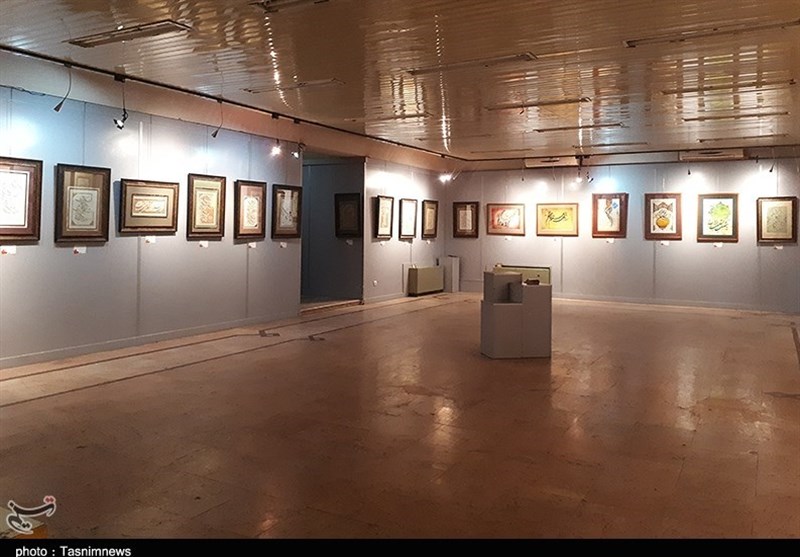 نمایشگاه خوشنویسی در خاتم الانبیاء رشت