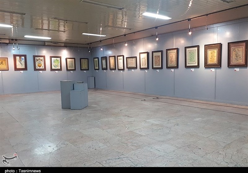 نمایشگاه خوشنویسی در خاتم الانبیاء رشت